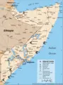 Somalia Battle 2006 - Mapsof.Net Map