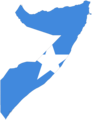 Somalia Flag Map - Mapsof.Net Map