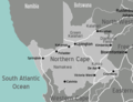 South Africa Northern Cape Map - Mapsof.Net Map