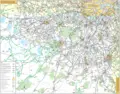 South West London Bus Map - Mapsof.Net Map