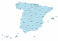 Spain Provinces - Mapsof.Net Map