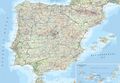 Spain Road Map - Mapsof.Net Map