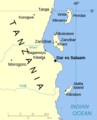 Spice Islands (tanzania) - Mapsof.Net Map