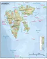 Svalbard Topographic Map - Mapsof.net