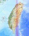 Taiwan Physical Map - Mapsof.Net Map