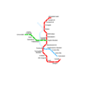 Tbilisi Metro Map - Mapsof.Net Map
