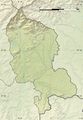Territoire De Belfort Department Relief Location Map - Mapsof.Net Map