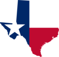 Texas Flag Map - Mapsof.Net Map