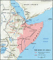 The Horn of Africa Map - Mapsof.Net Map