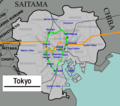 Tokyo Map - Mapsof.Net Map