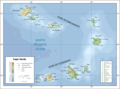Topographic Map of Cape Verde - Mapsof.net