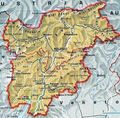 Trentino Alto Adige Political Map - Mapsof.Net Map