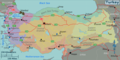 Turkey Regions Map - Mapsof.Net Map
