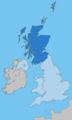 Uk Map Home Nation Scotland - Mapsof.Net Map