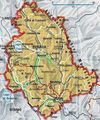 Umbria Political Map - Mapsof.net