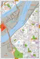 Vancouver North Delta Map - Mapsof.Net Map