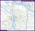 Vancouver Downtown Bike Map (city Center) - Mapsof.Net Map