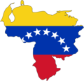 Venezuela Flag Map - Mapsof.Net Map