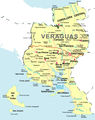 Veraguas Panama Political Map - Mapsof.Net Map