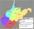 West Virginia Regions Map - Mapsof.Net Map
