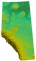 Ab Physical Map - Mapsof.net