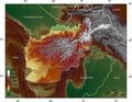 Afghan Topo En - Mapsof.net