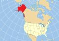 Alaska Location Map - Mapsof.Net Map