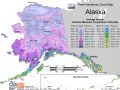 Alaska Plant Hardiness Zone Map - Mapsof.Net Map