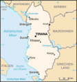 Albanien Karte - Mapsof.Net Map
