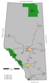 Alberta - Mapsof.net