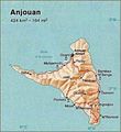 Anjouan (comoros) Map - Mapsof.Net Map