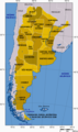 Argentina  Map  Provinces With Names - Mapsof.Net Map