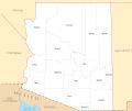 Arizona County Map - Mapsof.Net Map