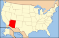Arizona Location - Mapsof.Net Map