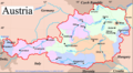 Austria Political Map - Mapsof.Net Map