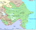 Azerbaijan Map - Mapsof.Net Map