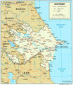 Azerbaijan Political 2004 - Mapsof.Net Map