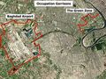 Baghdad   Airport And Green Zone - Mapsof.Net Map