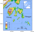 Banggai Islands Topography - Mapsof.net