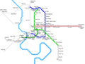 Bangkok Metro Map - Mapsof.Net Map