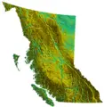 Bc Relief Marblerange - Mapsof.net