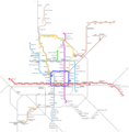 Beijing Metro Map - Mapsof.Net Map