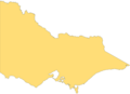 Blank Map of Victoria - Mapsof.Net Map