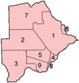 Republic of Botswana - Mapsof.net