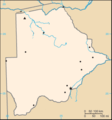 Republic of Botswana - Mapsof.net