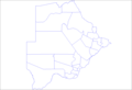 Botswana Sub Districts - Mapsof.Net Map