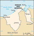 Negara Brunei Darussalam - Mapsof.net