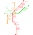 Cairo Metro Map - Mapsof.Net Map