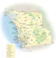California Sandiego Map - Mapsof.Net Map
