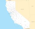 California County Map - Mapsof.Net Map